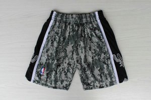Maillot De Basket San Antonio Spurs Tissus Sportif Fans Edition Camouflage Short